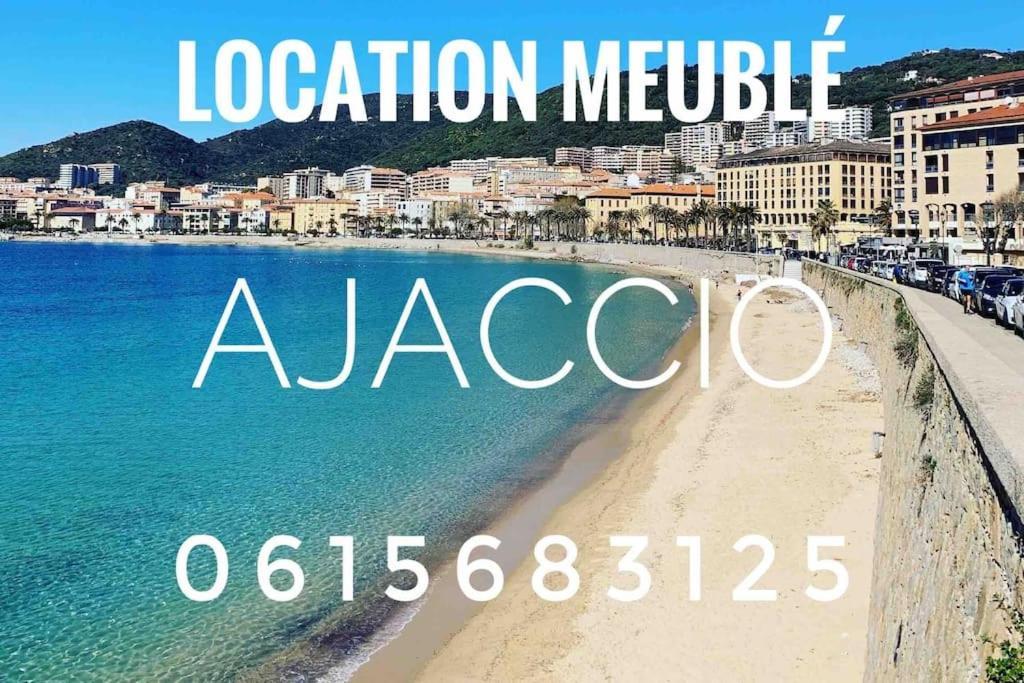 Appartement Hypercentre Parking Gratuit Ajaccio  Exteriör bild